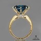 RING COLLECTION【OCTAGONAL CROWN】 12mmローズカット専用リング枠