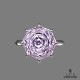 RING COLLECTION【OCTAGONAL CROWN】 12mmローズカット専用リング枠