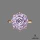 RING COLLECTION【OCTAGONAL CROWN】 12mmローズカット専用リング枠