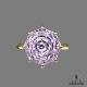 RING COLLECTION【OCTAGONAL CROWN】 12mmローズカット専用リング枠