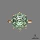 RING COLLECTION【OCTAGONAL CROWN】 12mmローズカット専用リング枠