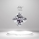 【Lily(R)】リリィカット ダイヤモンドペンダント　GIA鑑定書