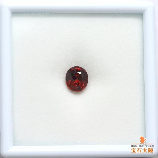天然スペサルティンガーネット 2.61ct 【レッドスペサ】 輝き