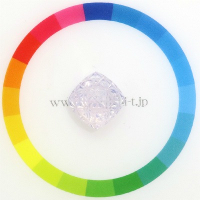 天然クオーツ 6.48ct 【甲州貴石切子】 ミルキー ◇CM