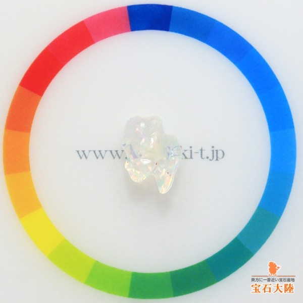 天然ウォーターオパール 2.81ct 【バロック】  メキシコ