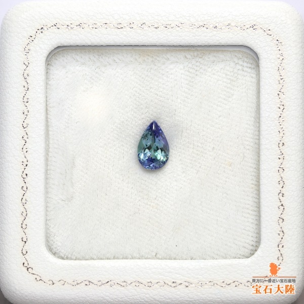 天然ゾイサイト 1.60ct 【バイカラー】 タンザニア