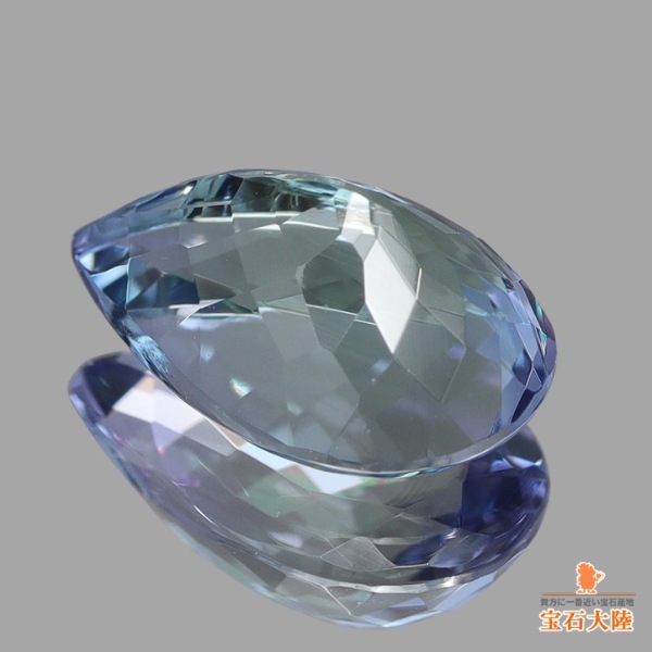 天然ゾイサイト 1.60ct 【バイカラー】 タンザニア