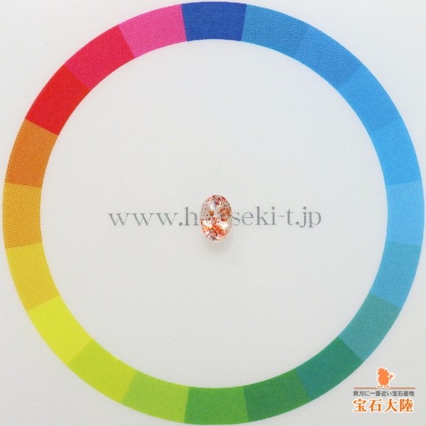 天然サンストーン 0.28ct 【レピドクロサイト】 タンザニア