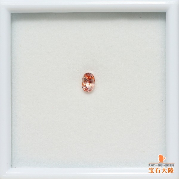 天然サンストーン 0.28ct 【レピドクロサイト】 タンザニア