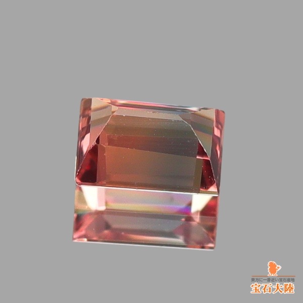 大魔術 魔石 天然サファイア 0.18ct 【黄昏バイカラー】 マダガスカル