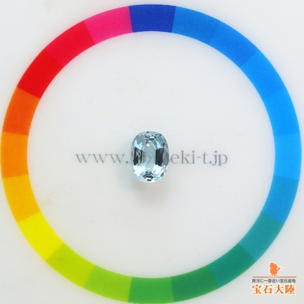天然アクアマリン 1.19ct 【爽やかアクアブルー】 ブラジル