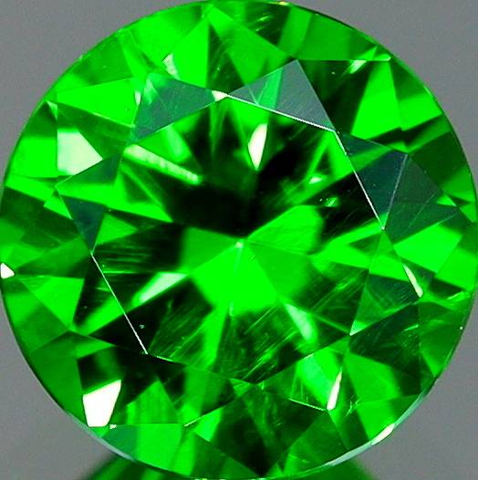 天然デマントイドガーネット 0.33ct 【VIVID NEON GREEN】 ロシア