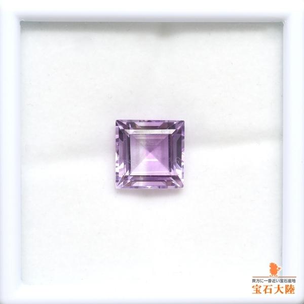 天然バイカラークォーツ 6.21ct 【アメシスト】 ブラジル