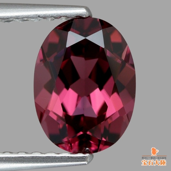 天然ロードライトガーネット 1.82ct 【ワインレッド】 良色