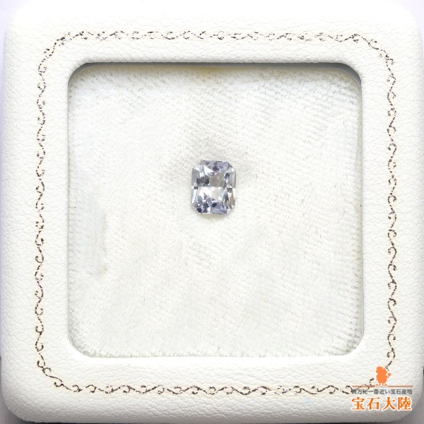 天然サファイア 1.49ct 【非加熱・メタリックな煌めき】 スリランカ 分析書付