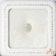 天然オパール 2.06ct 【スノーホワイト】 ブロックパターン ライトニグリッジ