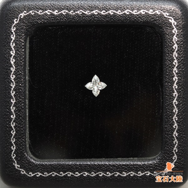 天然ダイヤモンド 0.52ct 【オーキディアカット】F VVS2 GIA鑑定付 ※オーダー限定