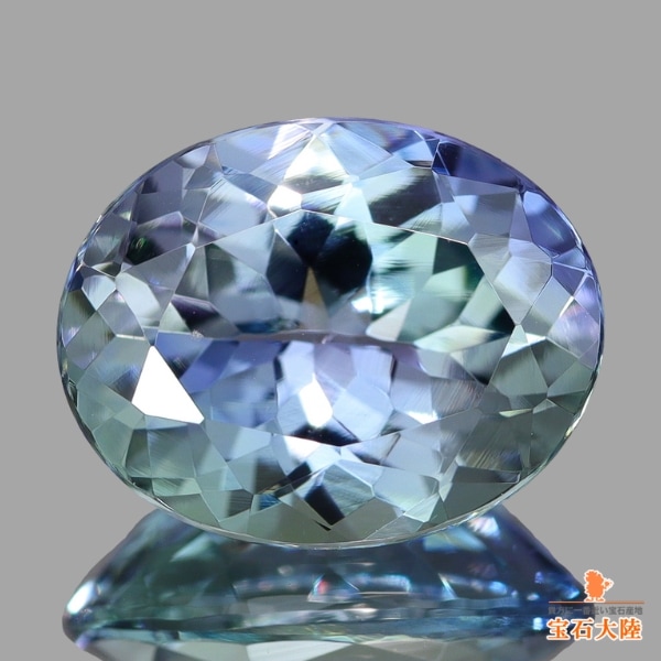天然ゾイサイト 2.39ct 【マルチカラー】タンザナイト