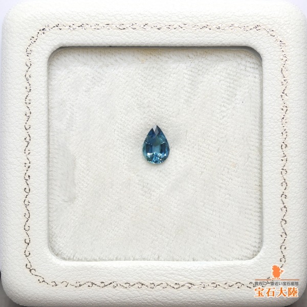 天然アクアマリン 0.51ct 【非加熱 サンタマリア・アフリカーナ】モザンビーク