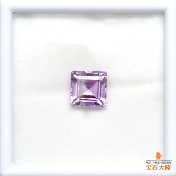 天然バイカラークォーツ 4.26ct 【アメシスト】 ブラジル