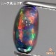 天然ブラックオパール 2.57ct 【最高峰クオリティー】 両面遊色 クックラン産出