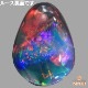 天然ブラックオパール 2.57ct 【最高峰クオリティー】 両面遊色 クックラン産出