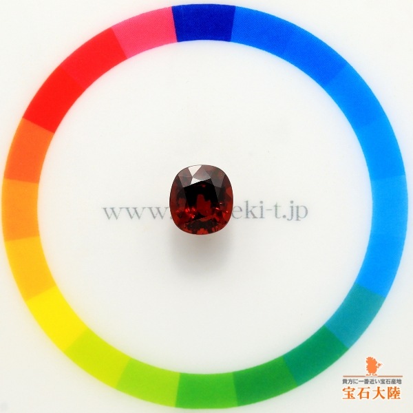 天然スペサルティンガーネット 2.85ct 【レッドスペサ】