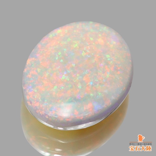 天然オパール 1.84ct 【ホワイト】 ライトニグリッジ