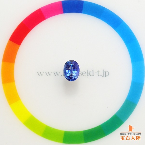 天然サファイア 1.29ct 【コーンフラワーブルー】スリランカ 美品 鑑別付 