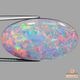天然ボルダーオパール 14.70ct 【レッドマルチ美遊色】ジェム品質 日独ミニ鑑別