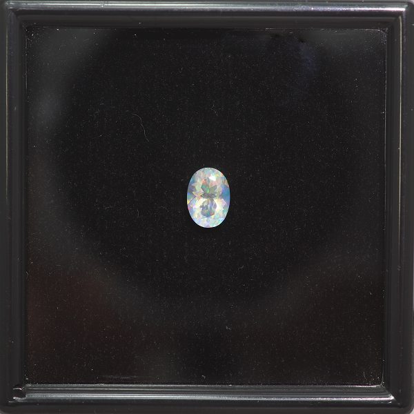 天然ウォーターオパール 0.50ct 【ファセットカット】 メキシコ