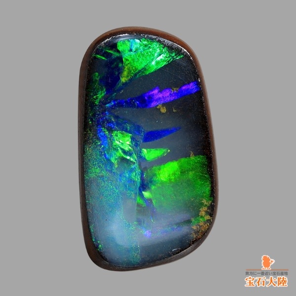 天然ボルダーオパール 2.16ct 【シグナルグリーン】オーストラリア