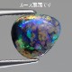 天然ブラックオパール 1.28ct 【Neon Green】 ライトニングリッジ