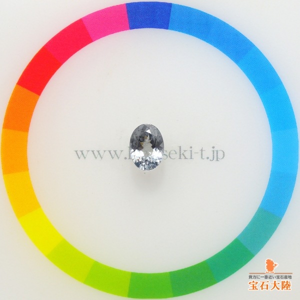 天然スピネル 1.08ct 【シルバーグレー】 モザンビーク