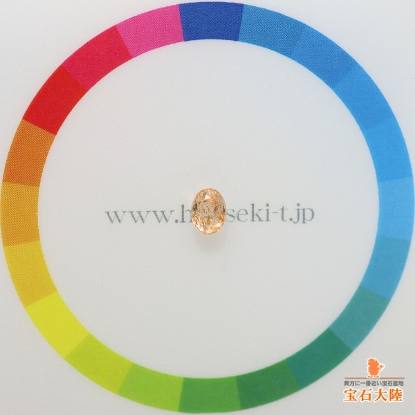 天然サンストーン 0.44ct 【タンザニア】