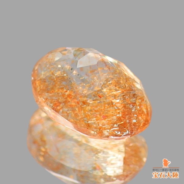 天然サンストーン 0.44ct 【タンザニア】