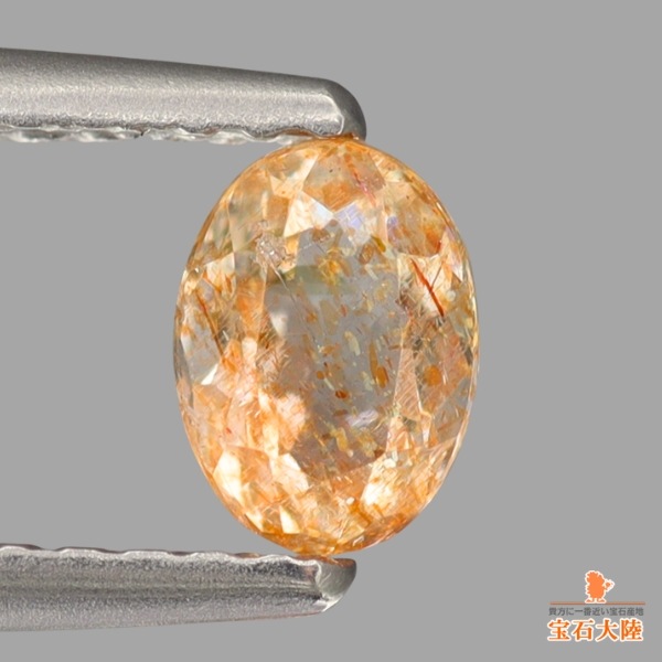 天然サンストーン 0.44ct 【タンザニア】