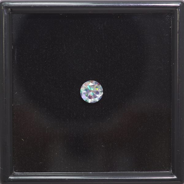 天然ウォーターオパール 0.55ct 【ラウンドファセット】 メキシコ