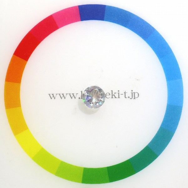 天然ウォーターオパール 0.55ct 【ラウンドファセット】 メキシコ