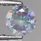 天然ウォーターオパール 0.55ct 【ラウンドファセット】 メキシコ