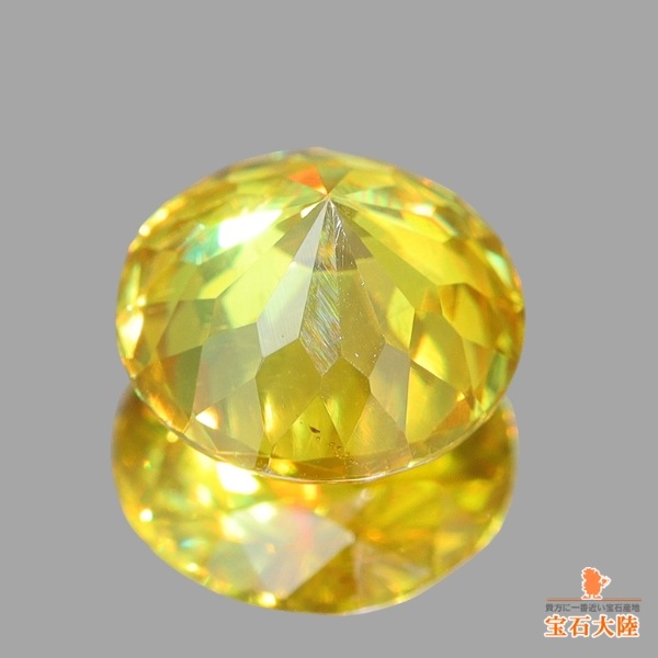 天然スファレライト 1.07ct 【煌めくイエロー】 スペイン