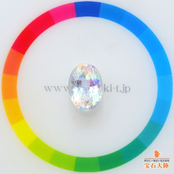 天然アンデシンラブラドライト 5.20ct 【レインボー・美品】マダガスカル
