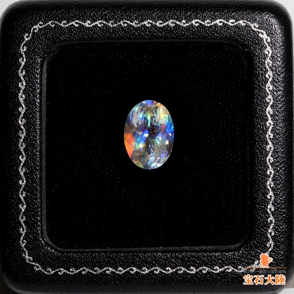 天然アンデシンラブラドライト 5.20ct 【レインボー・美品】マダガスカル