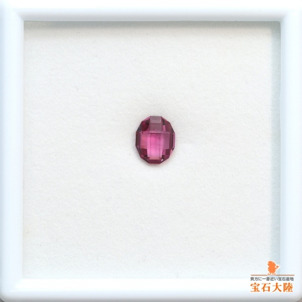 天然ロードライトガーネット 1.46ct 【ピクセルカット】 マラウイ