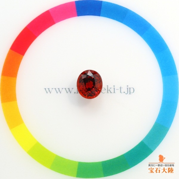 天然スペサルティンガーネット 2.48ct 【レッドスペサ】