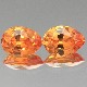 2.26ct/2P【マンダリン】天然スペサルティンガーネット　ペア