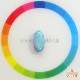 天然ブラックオパール 2.63ct 【水中の様なグリーンブルー遊色】