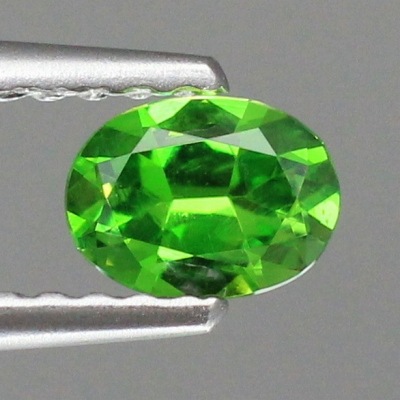 天然デマントイドガーネット 0.42ct 【ホーステールインクルージョン