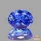 天然タンザナイト 0.43ct 【美発色】 オーバル