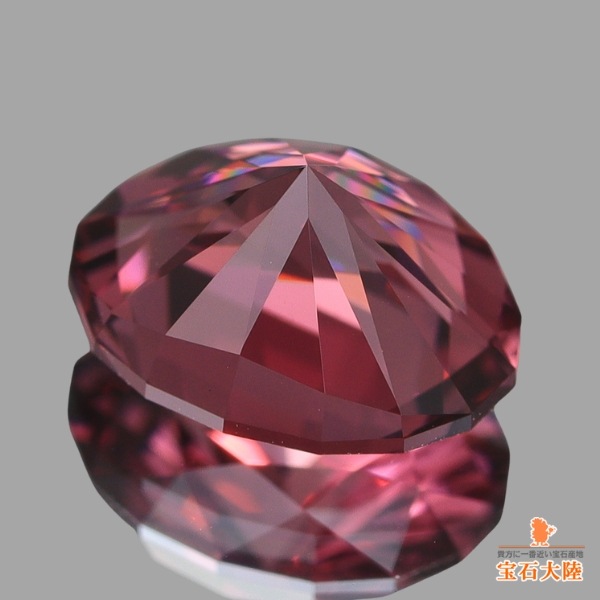 天然ロードライトガーネット 1.79ct 【カスタムカット】タンザニア